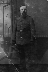 Thomas Eßer als Soldat 1917