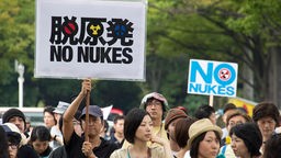 Japaner protestieren gegen Atomkraft