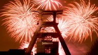 Feuerwerk für die Kulturhauptstadt Ruhrgebiet