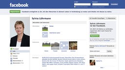 Facebookseite von Sylvia Löhrmann
