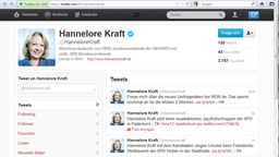 Screenshot Twitter Hannelore Kraft