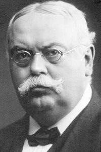 August Oetker, Gründer des Familienunternehmens Dr. Oetker (Aufnahme ca. 1910)
