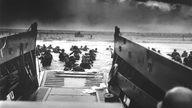 Invasion der Alliierten in der Normandie am 6.Juni 1944