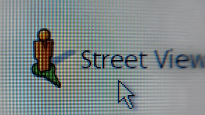 Google Street View-Symbol "Pegman" von der Internetseite der Suchdienstes