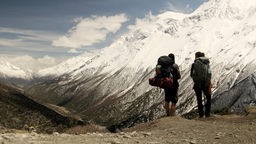 Gwen und Patrikck am Himalaya