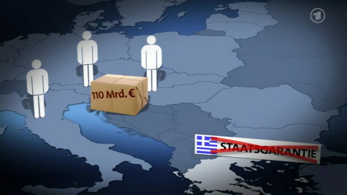 Grafik 110 Mrd. Euro keine Staatsgarantie Griechenland
