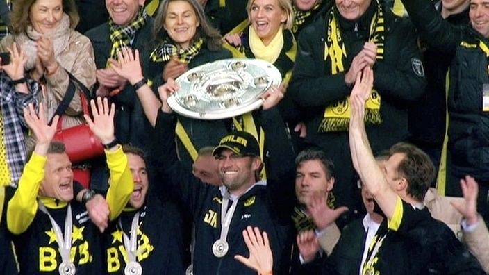 Jürgen Klopp feiert erstes Double in der Dortmunder Vereinsgeschichte