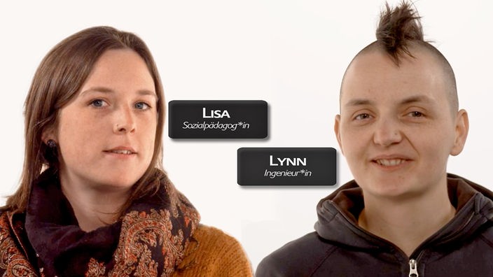 Lynn und Lisa stellen sich den Fragen der Onliner
