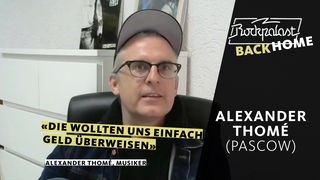 Rockpalast BACK HOME: Alexander Thomé (Pascow)