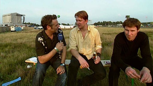Josh Homme und Mark Lanegan im Interview mit Rockpalast Moderator Thorsten Sellheim