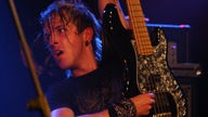 Der Gitarrist von Marion Raven beim Bootleg im September 2007