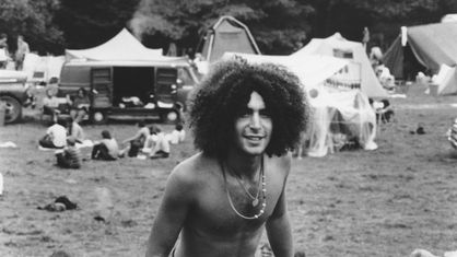 Hippie beim Woodstock Festival 1969