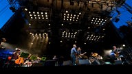 Panoramablick auf die Bühne beim Konzert von Glen Hansard