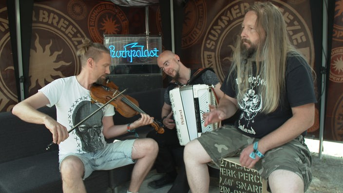 Korpiklaani unplugged beim Summer Breeze 2018