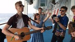 Salty Dog Cruise 2016: Skinny Lister unplugged