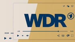 WDR-PLayer mit diversen Icons zum Steuern