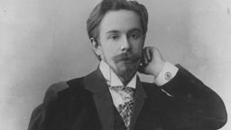Der Komponist Alexander Skrjabin