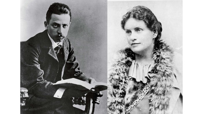 Rainer Maria Rilke und Lou Andreas-Salome