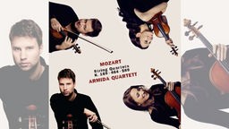 CD-Cover: Armida Quartett: Mozart Streichquartett