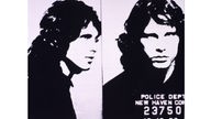 Polizeifotos von Jim Morrison