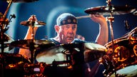 Rush-Drummer Neil Peart bei einem Auftritt 2014 in Ontario
