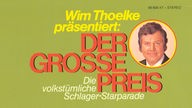 LP "Wim Thoelke präsentiert: Der große Preis" Cover vorn