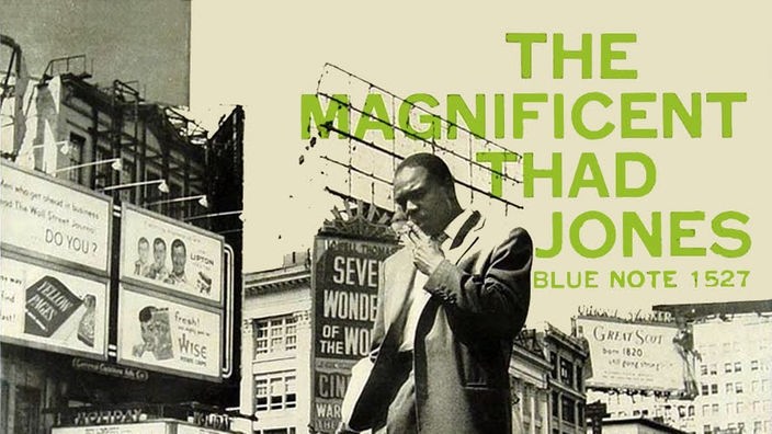 Cover der CD "The Magnificient Thad Jones" von Thad Jones
