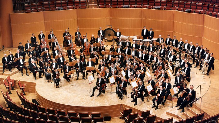 Das WDR Sinfonieorchester Köln (WSO), aufgenommen in der Philharmonie Köln. 