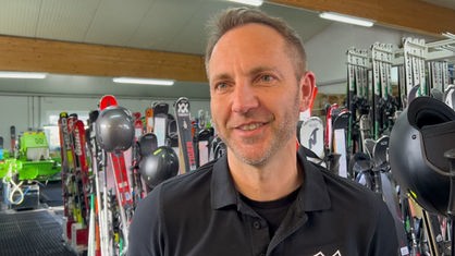 Stefan Schroiff ist Geschäftsführer des Ski-Verleihs in Eicherscheid