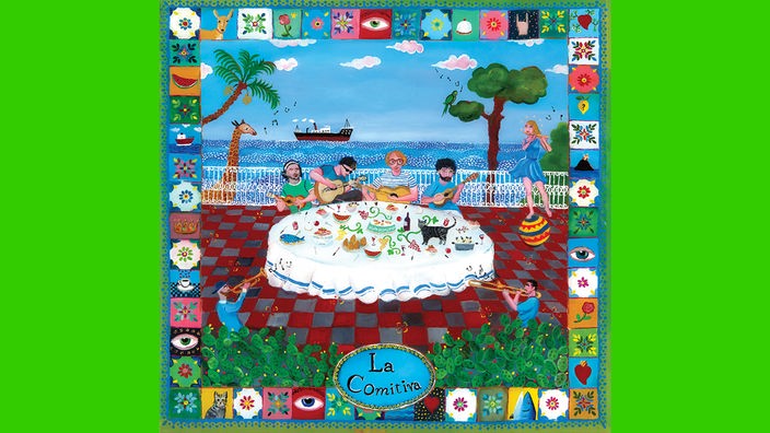 Album-Cover "La Comitiva" von Erlend Øye & La Comitiva (c) Roberto di Alicudi.