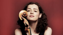 Die Cellistin Anastasia Kobekin.