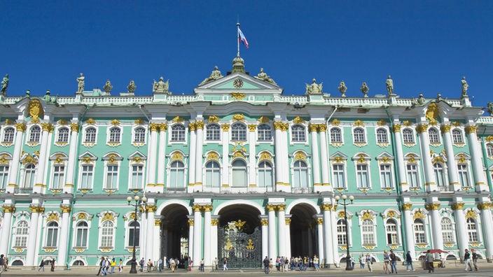 Winterpalast Eremitage Sankt Petersburg