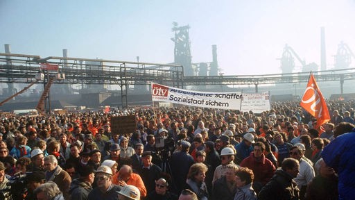 Der Arbeitskampf in Duisburg-Rheinhausen