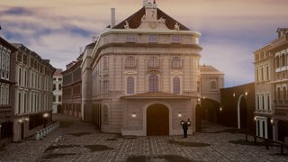 Digitale Animation des Kärntnertortheaters