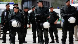 Großes Polizeiaufgebot in Dortmund