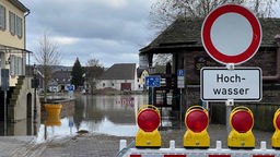 Hochwasser in Beverungen an der Weser