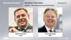Zwei Porträtfotos: Daniel Schranz (links) und Thorsten Berg (SPD)