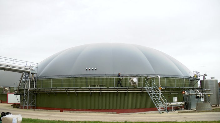 Biogas Kraftwerk