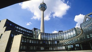 Das Gebäude des Landtags Düsseldorf 