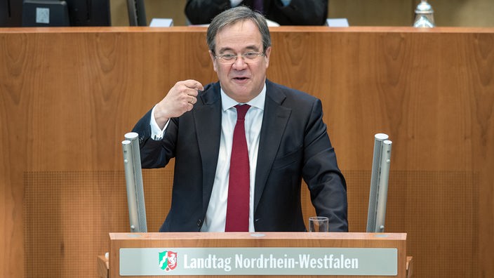 Regierungserklärung von NRW-Ministerpräsident Laschet