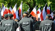 Neonazis Kundgebung in Dortmund 