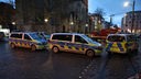 Polizeiwagen am Einsatzort in Dortmund