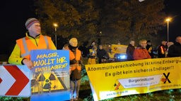 Demonstration der Bürgerinitiative "Kein Atommüll in Ahaus" e.V.