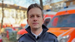 Stefan Böle von der Düsseldorfer Feuerwehr