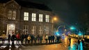 Menschenkette gegen Montagstrommler in Hattingen am 19.02.2024