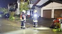 Hochwasser-Einsatz durch Starkregen in Wenden im Sauerland