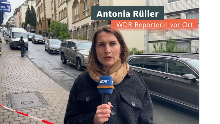 TN - WDR-Reporterin vor Ort in Wuppertal