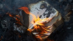Brennendes Buch