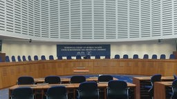 Gerichtssaal - Europäischer Gerichtshof für Menschenrechte EGMR