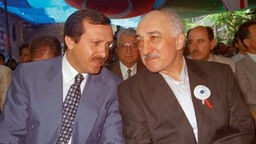 Recep Tayyip Erdogan zusammen mit Fethullah Gülen
